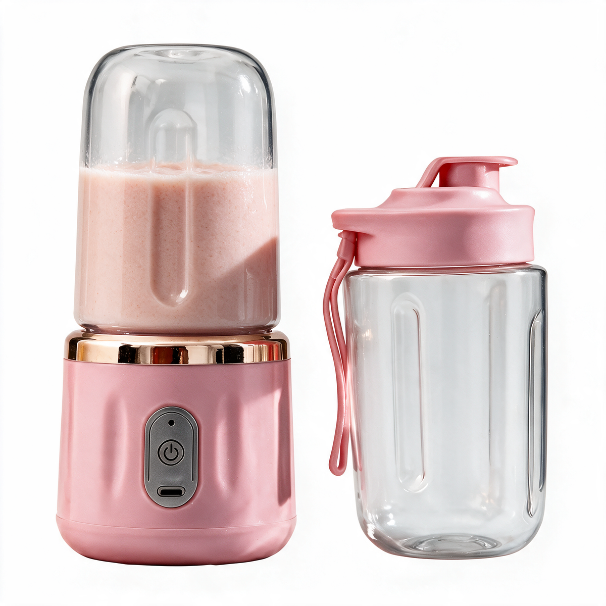 Portable blender in pink